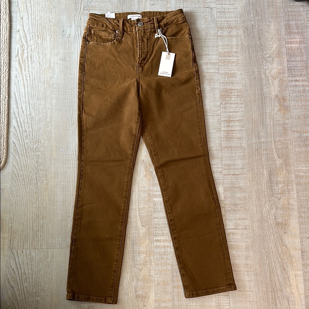 Good American Brown Skinny Jeans